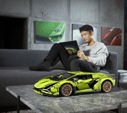 Lego представила конструктор с гиперкаром Lamborghini Sian 